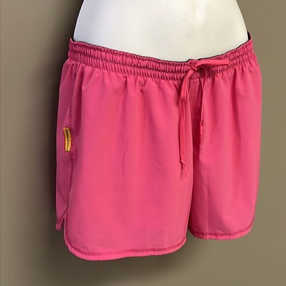Nike Women’s DriFit Pink “Live Strong”Athletic Shorts w/ Built-in Shorts- M - Picture 4 of 15